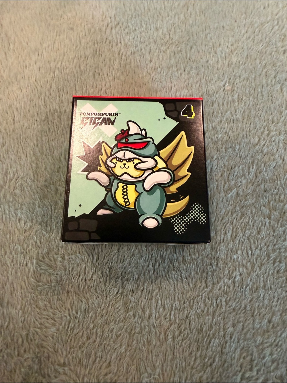 McDonald’s Hello Kitty Godzilla Pompompurin Gigan #4 2026 Happy Meal Toy NIB